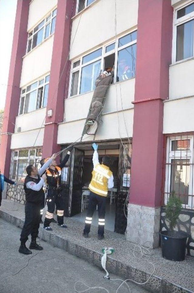 Okulda Deprem Tatbikatı