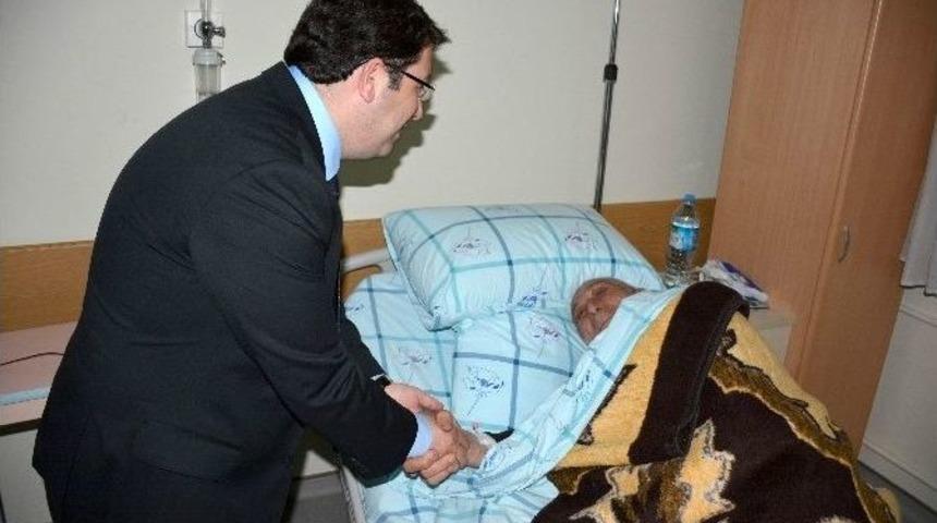 Başkan Yazgı&rsquo;dan Hastalara Ziyaret
