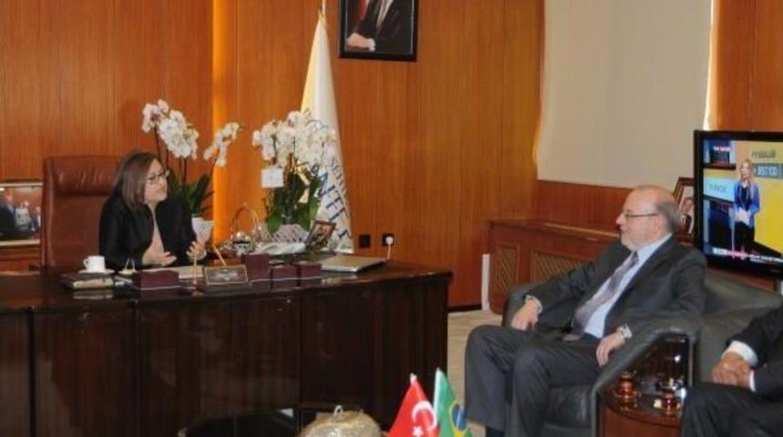 Brezilya B&uuml;y&uuml;kel&ccedil;isi Salgado, Gaziantep&rsquo;Te