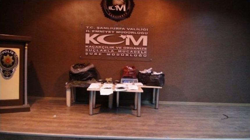 Şanlıurfa&rsquo;da Uyuşturucu Operasyonu