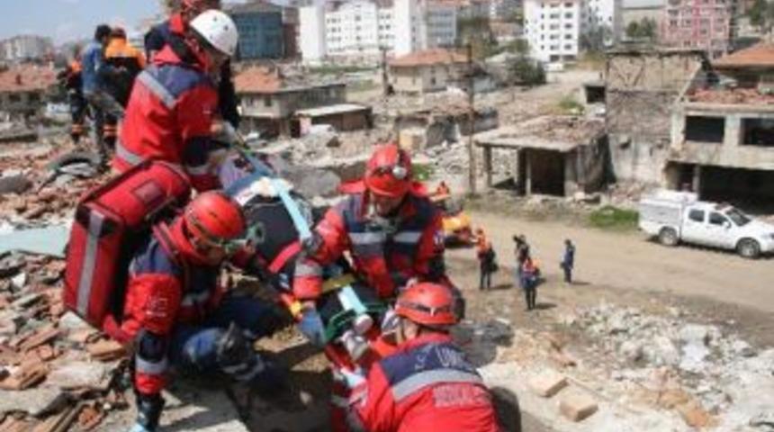 Yozgat&rsquo;ta Umke Ekibinden Ger&ccedil;eğini Aratmayan Tatbikat