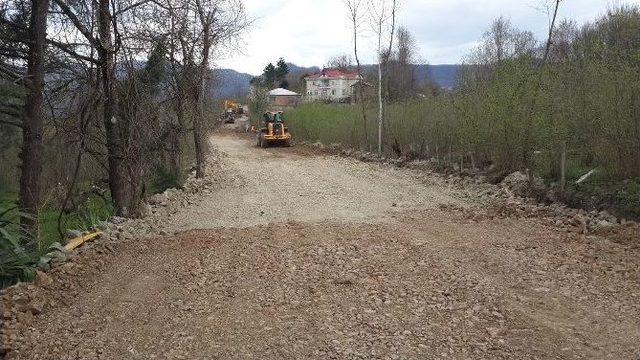 Yollar Asfalta Hazırlanıyor 1