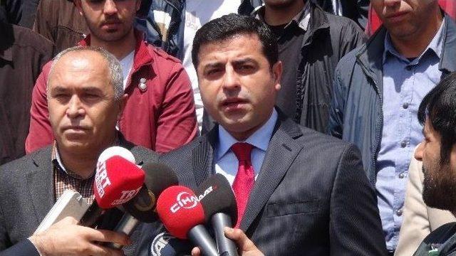 Demirtaş’tan Gündeme İlişkin Açıklamalar