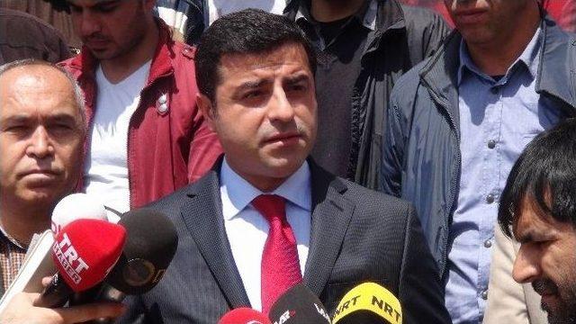 Demirtaş’tan Gündeme İlişkin Açıklamalar