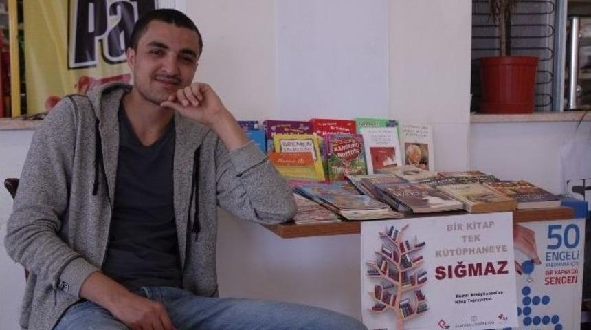 Memleketi İ&ccedil;in Kitap Toplama Kampanyası Başlattı