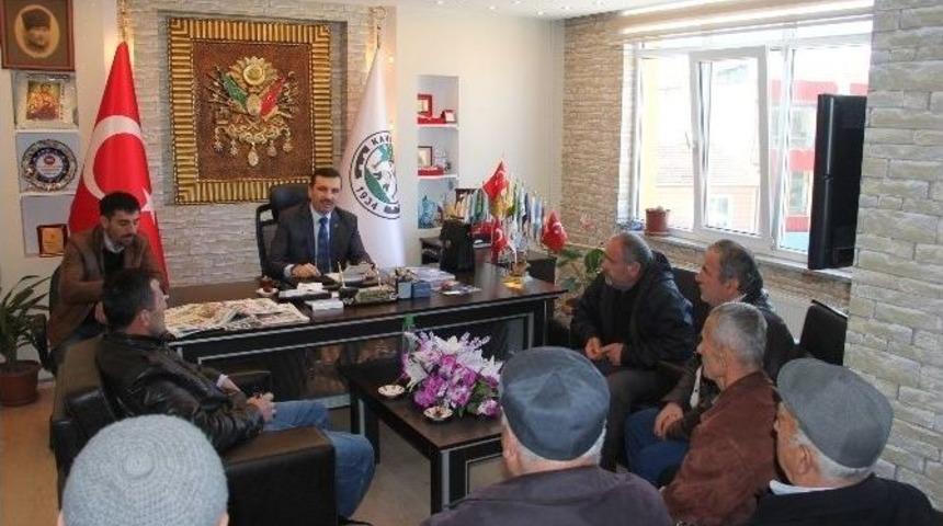 Talışman Mahallesi&rsquo;nden Sarıcaoğlu&rsquo;na Ziyaret