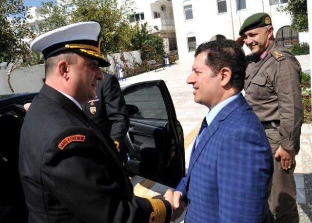 Sahil G&uuml;venlik Komutanı ndan Bodrum Kaymakamlığı na Ziyaret 3