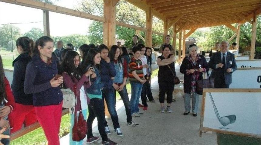 Bodrum&rsquo;da &Ouml;ğrencilerin Golf Heyecanı