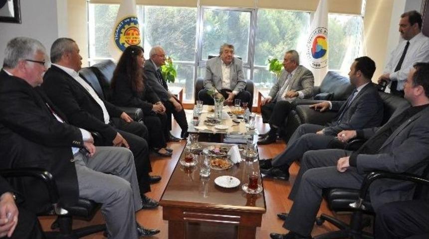 Mhp Adayları Ereğli&rsquo;de Stk&rsquo;ları Ziyaret Etti