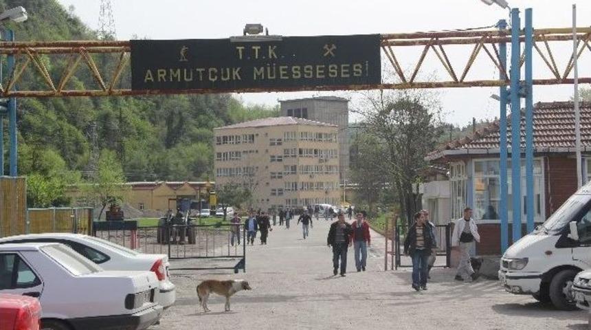 Ttk Armut&ccedil;uk Maden Ocağı&rsquo;nda &Uuml;retim Durduruldu