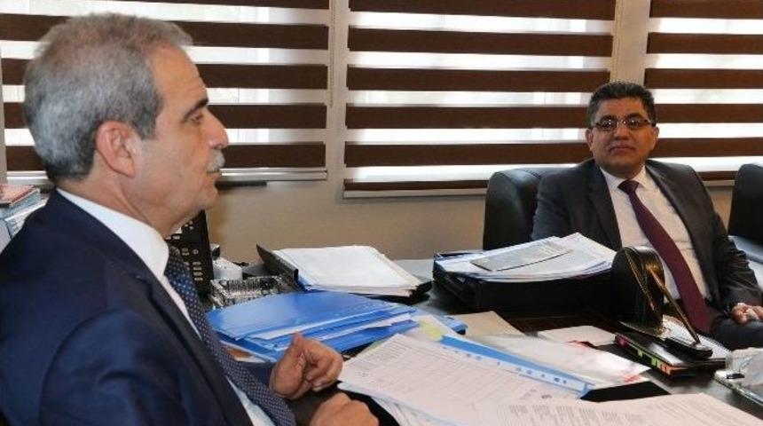 Suriye Ge&ccedil;ici H&uuml;k&uuml;met Başbakanı Hito&rsquo;dan Başkan Demirkol&rsquo;a Ziyaret