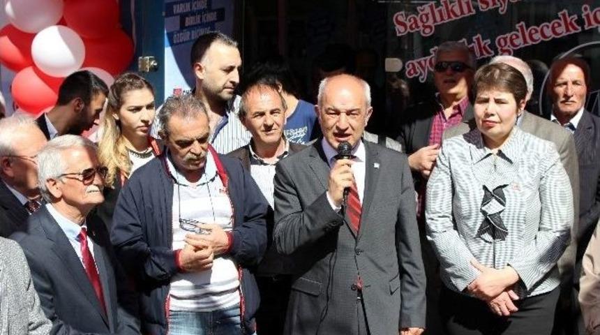 K&uuml;tahya Chp Se&ccedil;im İrtibat B&uuml;rosu A&ccedil;tı