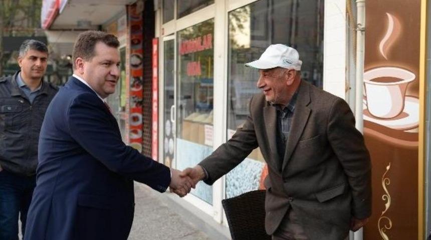 Başkan Yılmaz, G&uuml;ne Paşa Cami&rsquo;nde Başladı