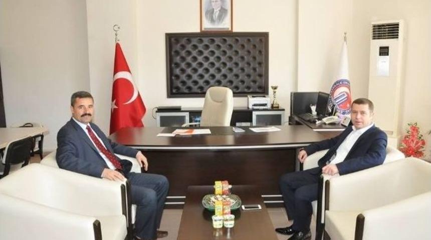 Başkan Kuzu&rsquo;dan &Ccedil;an Myo M&uuml;d&uuml;r&uuml;ne Ziyaret