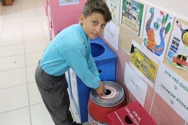 Minikler 300 Litre Atık Yağ Topladı 1