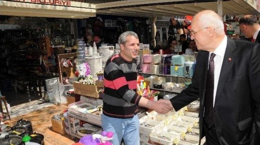 Yenimahalle Esnafı Yaşar&rsquo;ı Ağırladı