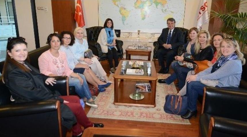 Btso, Bursa Uluslararası Kadınlar Derneği &Uuml;yelerini Ağırladı