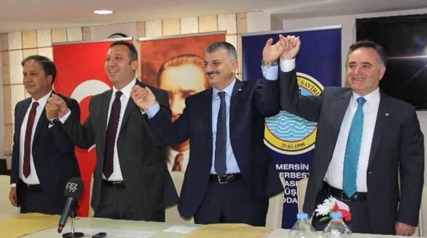 Mersin Smmmo&rsquo;nun Yeni Başkanı &Ouml;mer Faruk Tokg&ouml;z Oldu