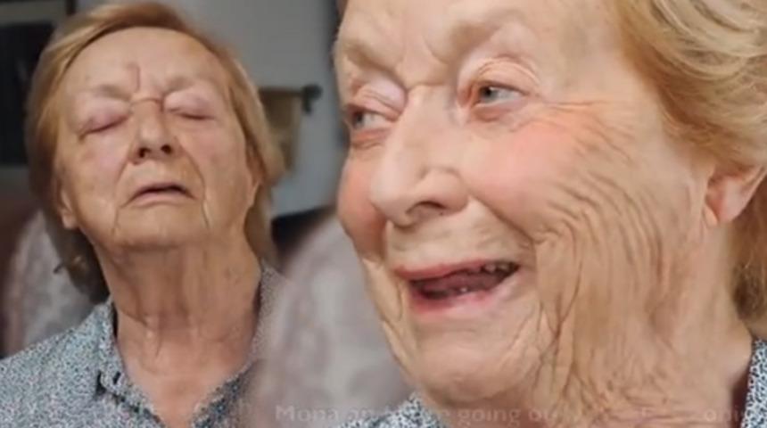 Aşkın b&ouml;ylesi! Aynada bir daha asla kendini g&ouml;remeyecek ama bakın kocası onun i&ccedil;in ne yapıyor!