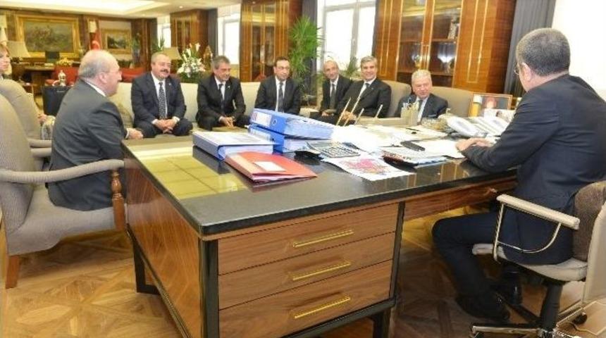 İto&rsquo;dan Bakan Nurettin Canikli&rsquo;ye Ziyaret