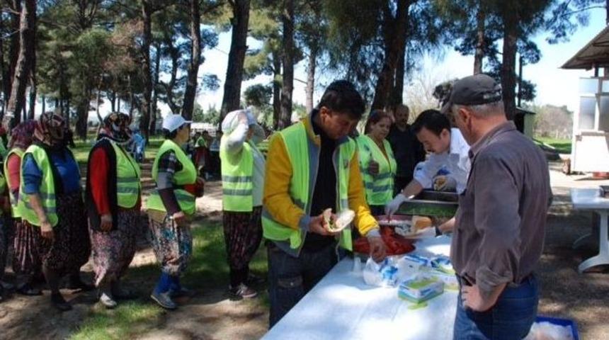 Orman İş&ccedil;ileri K&ouml;fte Partisinde Buluştu