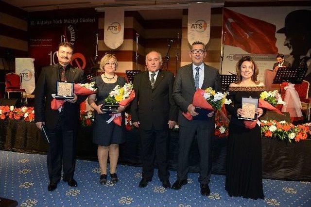 Atso 10. Antalya T&uuml;rk M&uuml;ziği G&uuml;nleri Başladı 1