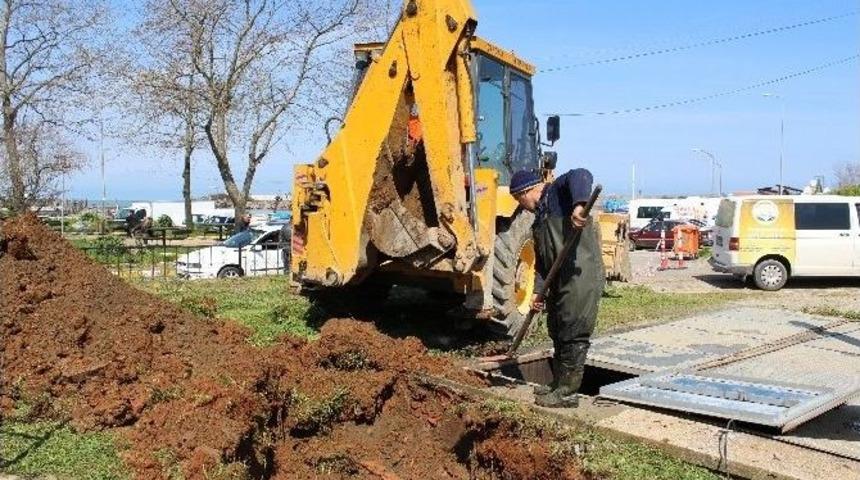 Atık Su Terfi İstasyonundaki Borular Yenileniyor