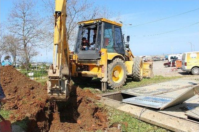 Atık Su Terfi İstasyonundaki Borular Yenileniyor