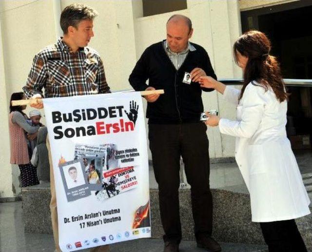 Öldürülen Dr. Ersin Arslan Bodrum'da Anıldı