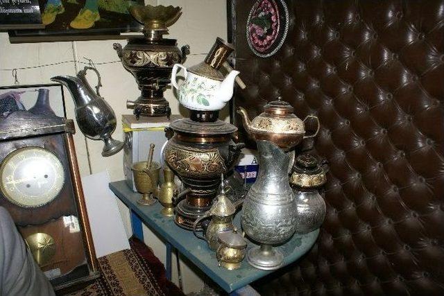 (&ouml;zel Haber) Hurdalardan Tarihi Koleksiyon Yaptı 1