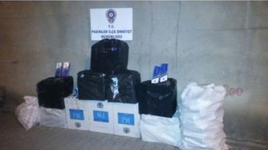 Pasinler&rsquo;de Ka&ccedil;ak Sigara Operasyonu