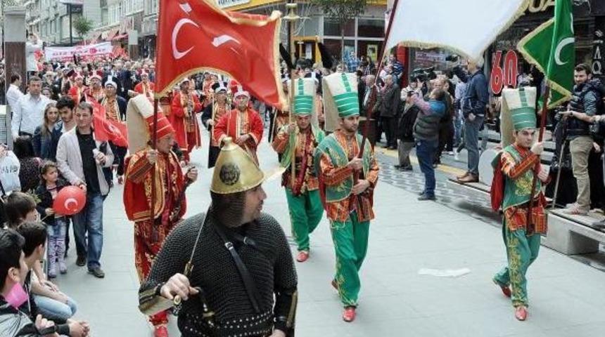 Samsun'da Mhp'den Mehteranlı Aday Tanıtımı