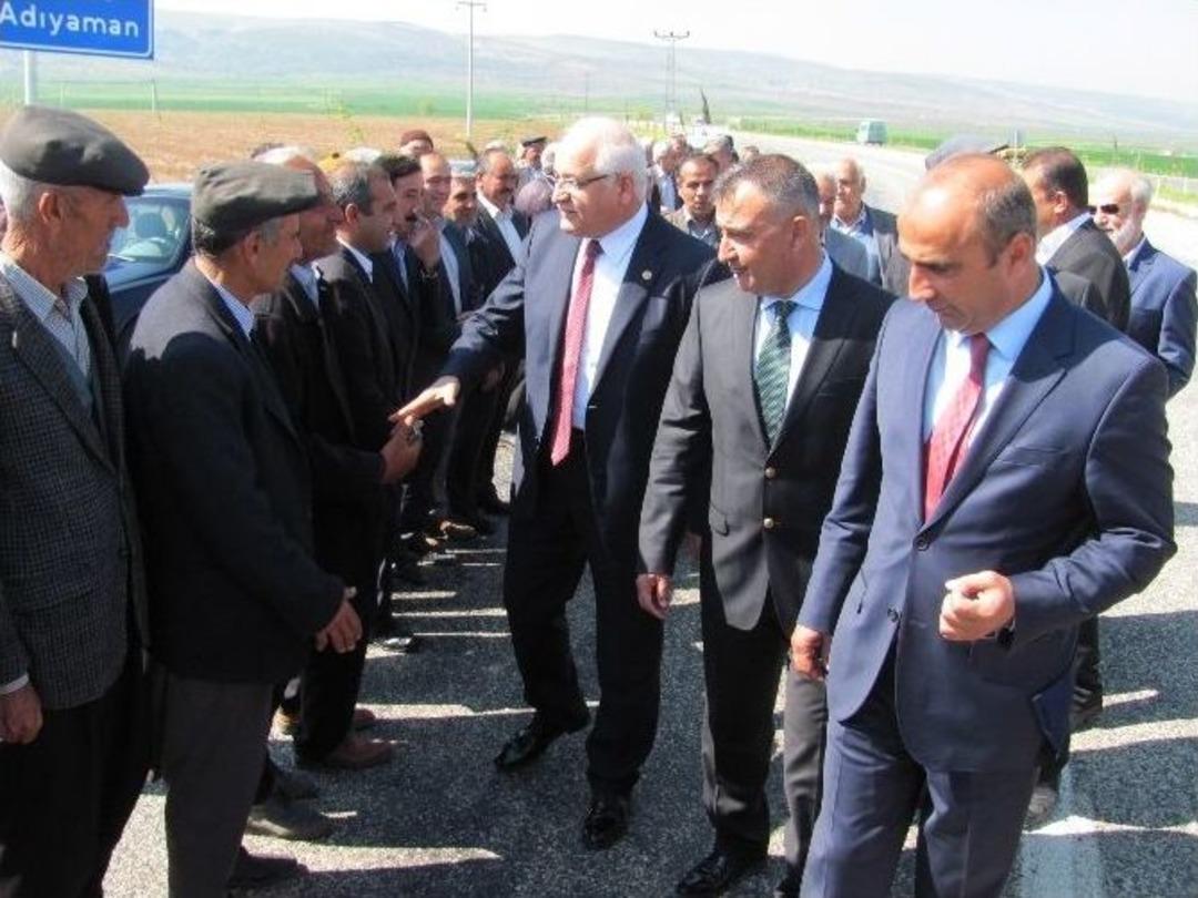 Milletvekili Erdoğan Araban&rsquo;da Kurban Kesilerek Karşılandı