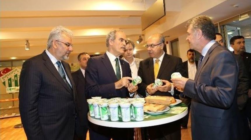 Bursaspor’a ‘ayran’lı Destek