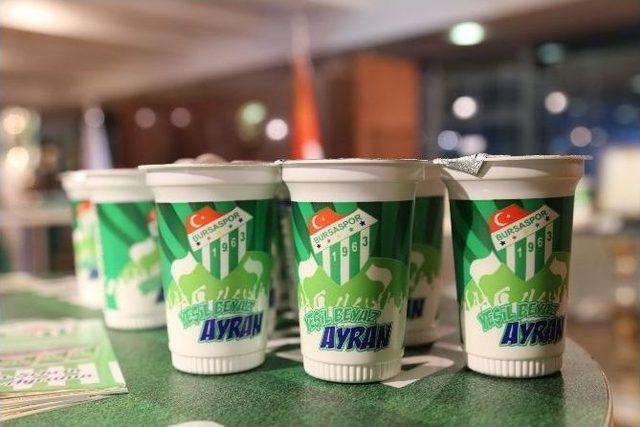 Bursaspor’a ‘ayran’lı Destek