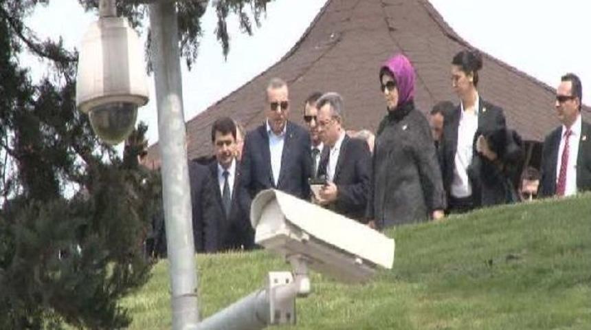 Cumhurbaşkanı Erdoğan Helikopter Ile Kocaeli'ne Gitti