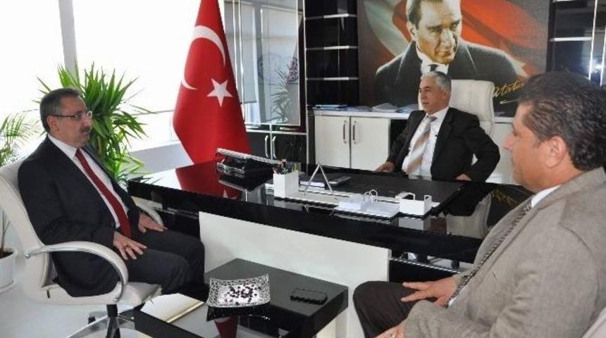 Memiş&rsquo;ten Saruhanlı Kaymakamı&rsquo;na Ziyaret