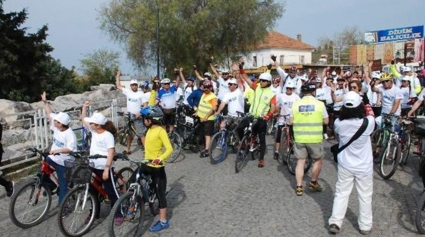 Didim&rsquo;de Turizm Haftasında Bisiklet Şenliği D&uuml;zenlendi