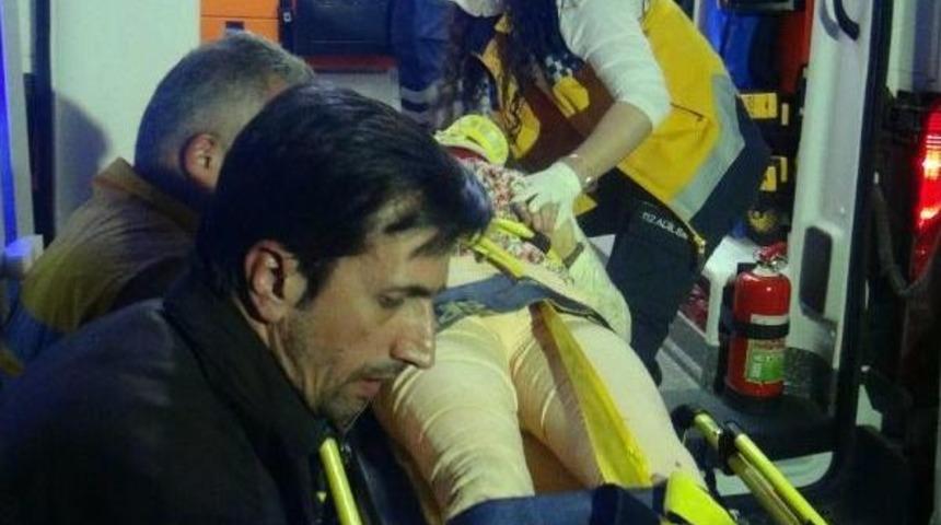 Adaray'ın Altında Kalan Genç Kızın Ayağı Koptu