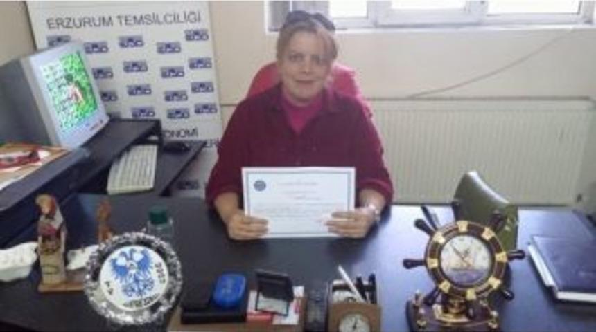 T&uuml;koder&rsquo;e Teşekk&uuml;r Belgesi