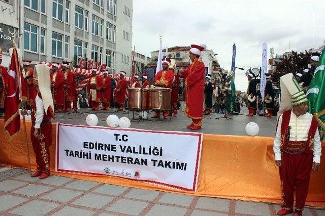 ‘roman Mehteran Takımı’ Edirne’de İlk Gösterisini Yaptı