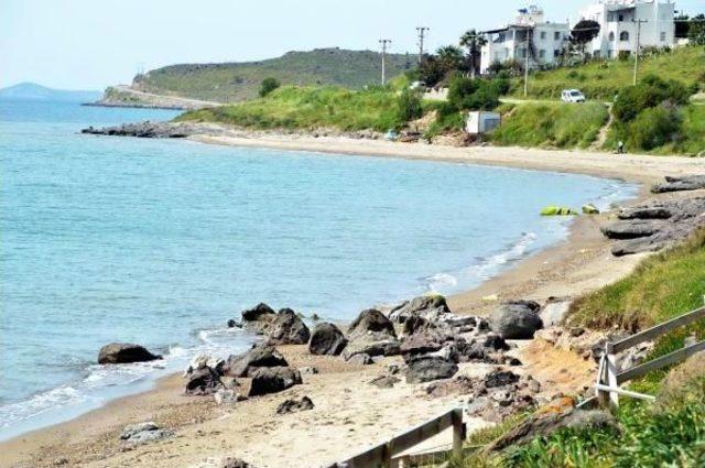 Bodrum da Deniz Suyu Çekildi 2