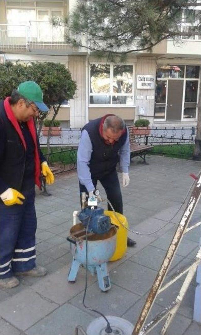 Odunpazarı Belediyesi Çeşmeleri Bakıma Aldı