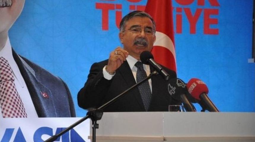Milli Savunma Bakanı Yılmaz: &ldquo;&uuml;lkeyi Koalisyona Mahkum Etmek İstiyorlar&rdquo;