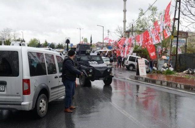 Fotoğraflar // Mhp Seçim İrtibat Bürosu Yakınında Silah Sesleri