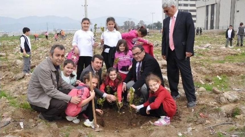 Nazilli&rsquo;de Sanayi B&ouml;lgesi Yeşilleniyor