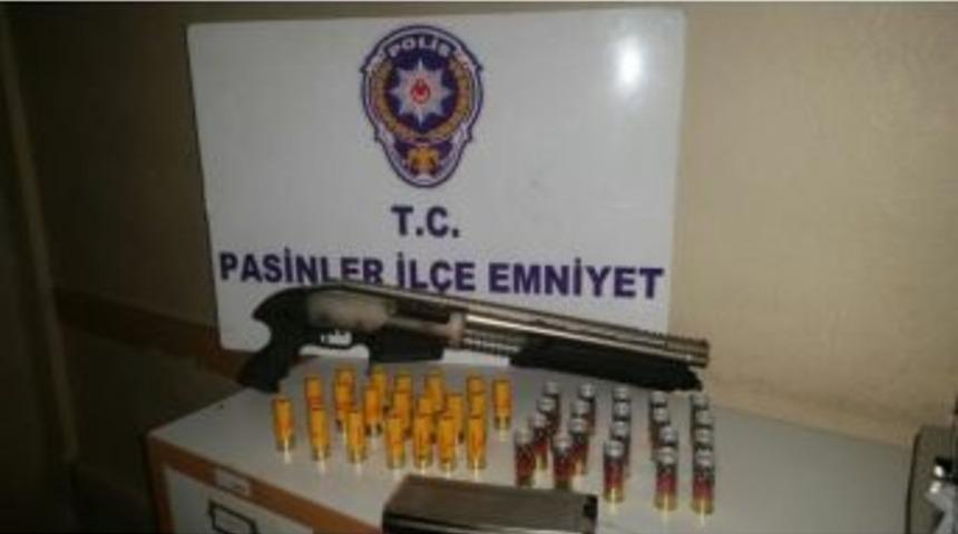 Pasinler&rsquo;de Ruhsatsız Av T&uuml;feği Ele Ge&ccedil;irildi