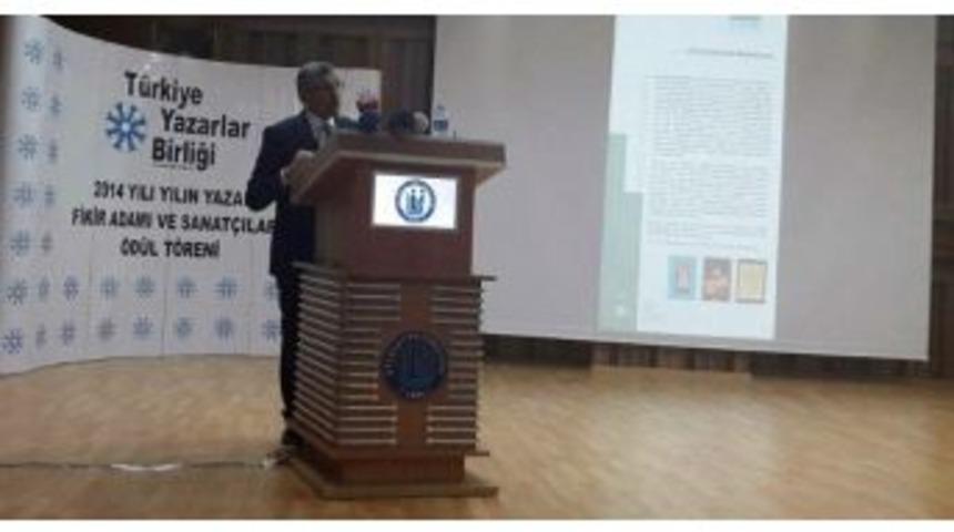 T&uuml;rkiye Yazarlar Birliği&rsquo;nden Zeytinburnu Belediyesi&rsquo;ne &Ouml;d&uuml;l