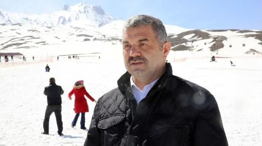 Başkan &Ccedil;elik&rsquo;in Erciyes Turu