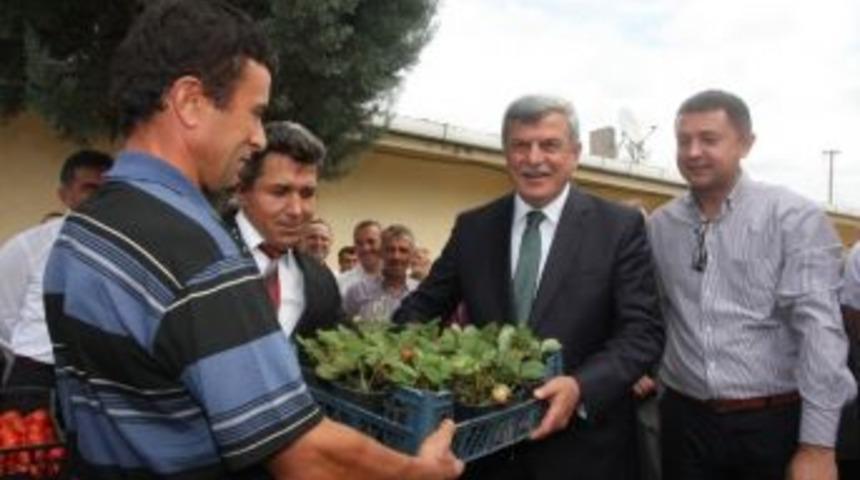 B&uuml;y&uuml;kşehir&rsquo;den &Uuml;reticiye Malzeme Yardımı
